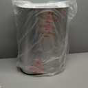 BestOffice | 13 Gallon Trash Can with Lid | Automatic Touchless Garbage Can | Odor Control | Modern Oval Design | Easy to Clean | Stainless Steel | Fits Any Kitchen, Bathroom, Office or Home