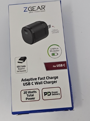 ZGR 20W TYPE C USB WALL CHARGER