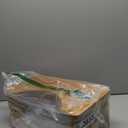 AZEN Toilet Stool Squat Adult, Wood Poop Stool for Bathroom Adults, 7 Inch Height (Yellow (1 Pack))