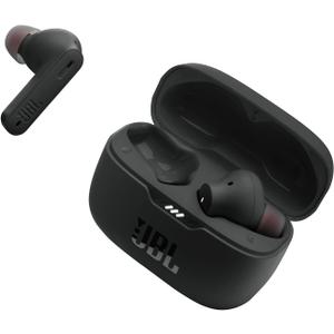 JBL Tune 230NC TWS - True Wireless In-Ear Headphones, Active Noise Cancelling with Smart Ambient, JBL Pure Bass Sound, 4 mics for perfect voice calls, IPX4, 40Hrs of battery life (Black)