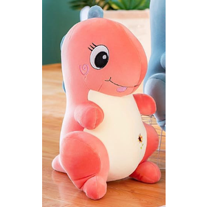 NILISWIEST Dinosaur Plush Pillows, Soft and Cuddly Dinosaur Plush Pillow, Suitable for Everyone Who Likes Dinosaurs (Red Triceratops) (Red Tyrannosaurus)