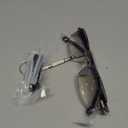 TERAISE Rimless Reading Glasses Fashion Diamond Cutting Design Anti-Fatigue Clear Lens Spectacle Readers for (Blue)