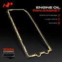 A-Premium 3.0L L6 Engine Oil Pan Gasket | Compatible with BMW 328i, 335i, 335i xDrive, X5, 528i, 535i, X3, 435i, 435i Gran Coupe, 640i, 740i, 740Li, M235i, X1, Z4, M3