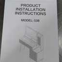 Arulvmrn Vanity Desk with 35.12" HD Lighted Mirror, 46.85" Big Modern Vanity Desk with Mirror and Lights, Makeup Vanity with 7 Drawers and Storage Shelves and Charging Station, Oak (Natural)