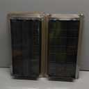 6x12 Floor Register, Heavy Duty Steel Walkable Floor Vents Covers, Adjustable Air Supply Lever Register Vent Cover for Home Floor and Wall, Fits 12x6 and 6x12 Duct Opening, 2 Pack, Brown