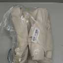 100% Blackout Curtains for Bedroom, Luxury Chenille Thermal Insulated Drapes for Living Room, Energy Saving Room Darkening 84 Inch Long Curtains, Grommet Top, 2 Panels, 52" W x 84" L, Beige