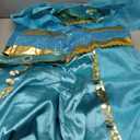 Funna Costume for Women Princess Dress Up Outfit Party Supplies, XL (16-18), Blue