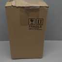 Rear Bike Basket, Aluminum Bike Cargo Rack, 22L Capacity Bicycle Basket, Foldable & Removable for Adult Bikes (Tube34mm), 165lbs Capacity, Includes Reflector & Bungee Cords