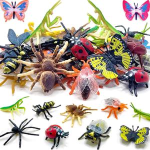 YZXODN 102 Pack Mini Bug Toys, Realistic Insect Toys Figures for Kids,Fake Plastic Bugs for Education Themed Insect Party, Classroom Reward, Gardening Decoration