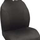 FANMATS NFL Unisex-Adult Embroidered Seat Cover (20"x48", Black)
