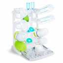 Munchkin Tidy Dry Space Saving Vertical Bottle Drying Rack for Baby Bottles and Accessories, White (1 Count (Pack of 1)