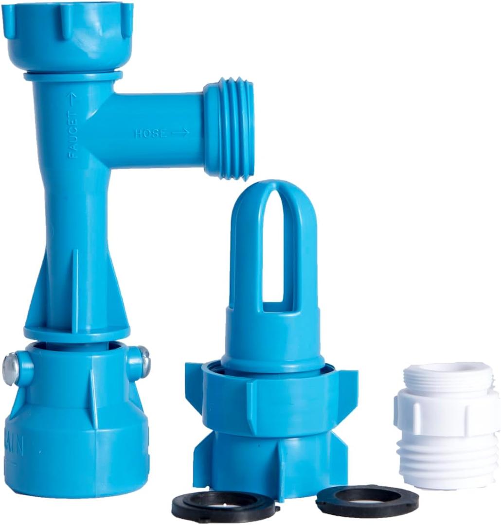Blue Magic Waterbed Fill & Drain Kit for Waterbed Maintenance
Convenient fill and drain tools for routine waterbed setup and maintenance