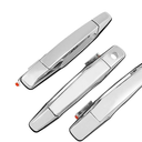 3Pcs Exterior Chrome Door Handle Front Rear Driver & Passenger Side | for 2007-2014 Chevy Silverado Suburban Tahoe Avalanche, GMC Sierra Yukon, Cadillac Escalade | Replaces# 22738721, 22738722