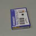 Water Hammer Arrestor for Washing Machine, 3/4 Inch Swivel FHT x 3/4 Inch MHT, Stainless Steel Angle Hammer Arrestor, Fittings of Metal for Pipes Applicable for Garden Hose and Plumbing(Pack of 2)