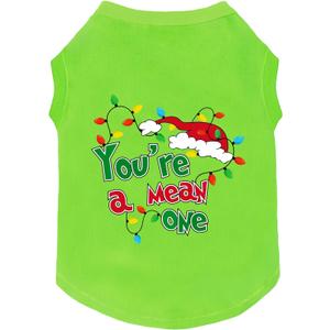 Green Halloween Dog Costume,Christmas Dog Clothes Shirt for Pets,Cats Dogs Christmas Outfit Pajamas for Small Medium Large Pet (Small) (S(6-9lb))