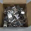 Gutter Clips for Hanging 50pcs Light Gutter Hooks for Outdoor Clips Weatherproof