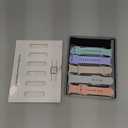 Sport Silicone Band for Samsung Galaxy Watch Ultra Bands 47mm for Men Women, Soft Breathable Waterproof Rubber Replacement Strap for Samsung Galaxy Ultra 2(2025)/Ultra(2024) Watch Band 47mm (01-Black/Starlight/Light Gray/Blue/Pink/Turquoise)