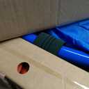 Little Tikes 3' Trampoline, Blue, 36"L x 36"W x 33.5"H