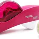 Automatic Tape Dispenser for Wrapping Gifts, Handheld Packaging Tape Dispenser Gun with Cutter, Dispensers for Adhesive Tapes-Pink