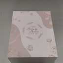 Red-Light-Therapy-for-Face-and-Neck, 7 Color Face Massager Tool for Wrinkles, Double Chin, Vibrating Facial Massager with Thermals for Skin Care, Glossy Pink