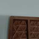 Fimary 1 Pc Chocolate Bar Mold Deep Dubai Break Apart Candy Molds Thick Stuffed Silicone Molds for Filling Knafeh Pistachio Chocolate Bar and Wax Melts Large (Pyramid Shape)