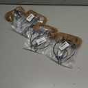 4 x Chipmunks Costumes Set,Chipmunk Ears Headband Black Round Frame Glasses,Fluffy Animal Hairband for Halloween Costume Accessories,Cosplay Party Supplies