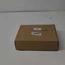 10 Pack Empty Rectangular Metal Storage Organizer Tins with Clear Window Hinged Lids for Small Items and Other Craft Projects, 4.5 x 3.3 x 0.9 inch (Silver)