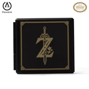 PowerA Premium Game Card Case - Zelda: Breath of The Wild "Z" Symbol - Nintendo Switch PowerA Premium Game Card Case - Zelda: Breath of The Wild "Z" Symbol - Nintendo Switch