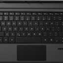 Surface Pro 7 Keyboard, Bluetooth Keyboard with Precision Trackpad for Microsoft Surface Pro 7 Plus/Pro 7 / Pro 6 / Pro 5 / Pro 4 / Pro 3, Bluetooth 5.1, Ergonomic, Rechargeable Battery (Black)