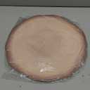 Teling 50 Pack Disposable Wood Slice Paper Placemats Bulk 13 Inch Round Rustic Brown Wooden Slice Charger Place Mat for Farmhouse Wedding Baby Shower Birthday Party Supplies Table Setting Decoration