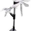 Solar Garden Stake Lights Hummingbird Butterfly and Dragonfly Multi-Color Changing Decorative Landscape Light for Garden Patio Lawn Yard Decorations, 6 x 5 x 80cm