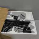 BoostArea Industrial Floor Lamp,Standing Lamp,Farmhouse Tree Floor Lamps with 3 Adjustable Cage Heads,E26 Socket,Independent Control,Floor Lamp for Living Room,Bedroom,Rustic Home(No Bulb)