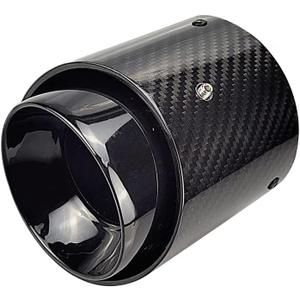 1PC Carbon Fiber Exhaust Tip for Mini Cooper F54/F55/F56/F57/F60/ Cooper S 85mm Inlet Exhaust Tip