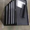 PeakPursuit 4-Drawer Rolling Tool Chest with Lock System, Portable Tool Box with Wheels, Secure Storage Cabinet for Warehouse, Workshop, and Repair Shop, Black