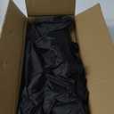 Klvied Portable Folding Sheet Music Stand with Violin Hanger, Black