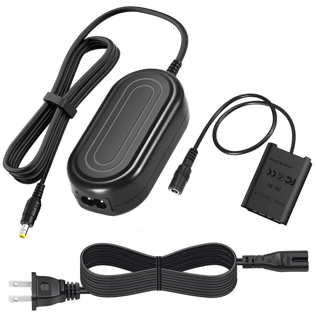 Gonine ZV1 NP-BX1 Dummy Battery for Sony and AC-LS5 Continuous Power Supply AC Adapter, Compatible with Sony ZV1 ZV-1 II, ZV1F ZV-1F, DSC-RX1 RX1R, RX100 II III IV V VI VII Cameras.