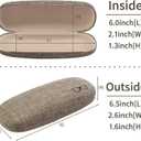 ZONLY Eyeglasses Case,(6 Piece) Unisex Hard Shell Eyeglasses Cases Protective Case For Glasse