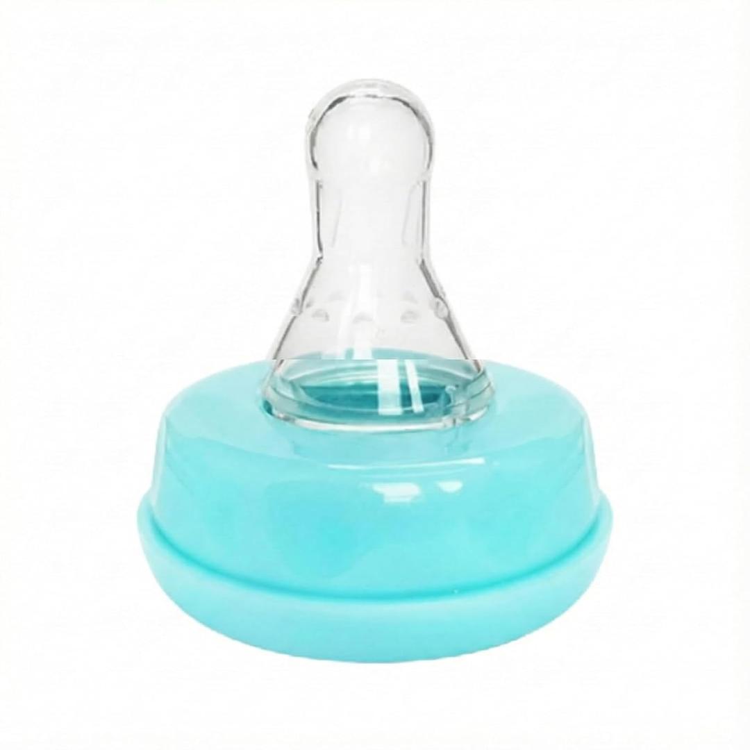 Blue Baby Bottle Nipples 20-Pack  Universal Fit, BPA-Free, Anti-Colic Design, Infants, and Toddlers (20 Count, Pack of 1, Slow Flow)