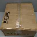 ADBIU Over The Sink Dish Drying Rack (Expandable Height and Length) Snap-On Design 2 Tier Large Dish Rack 31-39.4L x 12W x 34-38H inches (Black)