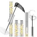 Lash Bond and Seal Remover 3PCS Kit, Waterproof Cluster Lash Glue for Eyelash Clusters, Long Lasting Eyelash Glue 72H Super Hold, Black Adhesive for Beginners