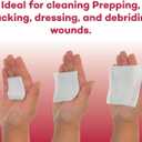 Dealmed 2 x 2 Sterile Gauze Pads (100 Count) Disposable and Individually Wrapped Medical Gauze Pads, Wound Care Product for First Aid Kit and Medical Facilities (Pack of 1)