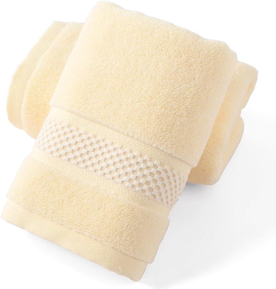 sense gnosis Beige Hand Towel Set of 2 Absorbent 100% Cotton Quick Dry Super Soft Hand Towels for Bathroom 13 X 29 Inches