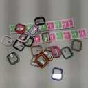 20 Pack Case for Apple Watch Series SE 3/SE 2/SE/6/5/4 40mm with Tempered Glass Screen Protector, Shockproof Hard PC Protective Cover, All-around Bumper Compatible with iWatch 40mm