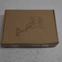 Laptop Wall Mount, 2-in-1 Gas Spring Wall Holder with Vented Tray for 12"-17" Notebook/13-32 Computer Screen, Full Motion Adjustable Wall Mount Laptop Stand Holds 3.3-17.6lbs