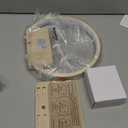 Vivilumens Sunrise Alarm Clock Wireless Charger, 10 White Noise Sound Machine Alarm Clock with 30/60/90 Mins Timer, 3 Levels Touch Night Light Dual Clocks for Heavy Sleeper Bedroom Decor Gifts for Her