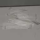 White PVC Replacement Tube Supplies Colon Tubes Kit Clear Replacements Hose with Flexible Rounded End for Smooth Insert Catheters for Women Men FR12 (30 Pieces)