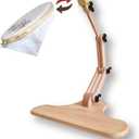Adjustable Embroidery Table Stand, Cross Stitch Hoop Stand, Embroidery Hoop Holder. Hand Polished Natural Wood (190-4 Embroidery Stand)
