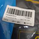 4 Pack Girls Fleece Lined Leggings Cotton Kids Winter Warm Leggings Thick Thermal Tights Pants (Black)