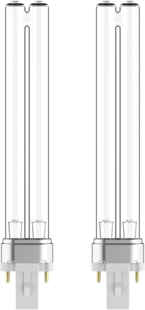 ANTOBLE 2 Pack 13 Watt UVC Lamp Replacement UV Bulb for Pressurized Biological Pond Filter 1580 1840 2630 2380 GPH, 4-in-1 Pond Filter System Kits 950 1370 GPH
