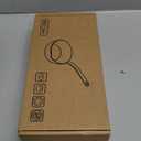 Mini Egg Pan, 304 Stainless Steel Omelet Pan, 5.1Inch Sauce Pan Mini Skillet for Egg Frying Pan, Butter Warmer Small Pot Cooking with 10.5" Scraper (Red)